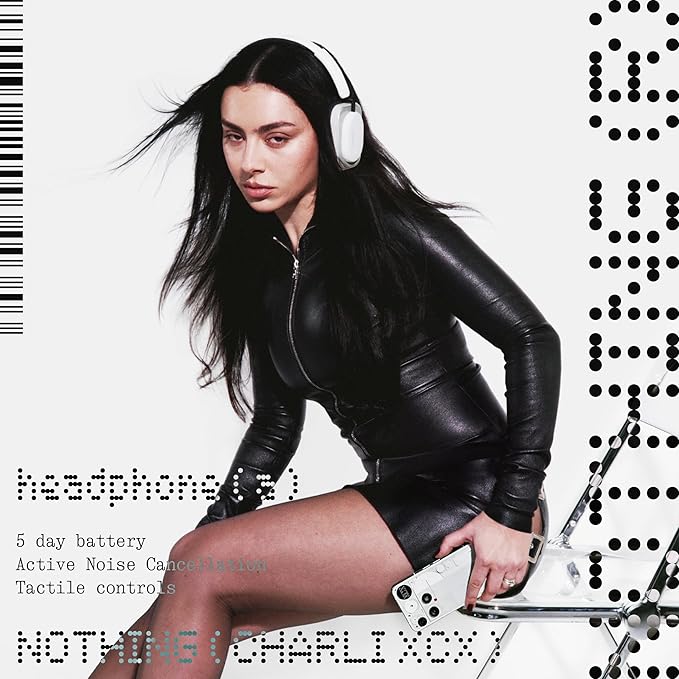 Casque sans fil Nothing Headphone (1) Bluetooth avec réduction active du bruit Noir