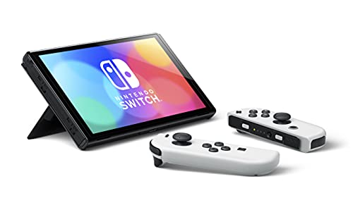 NINTENDO Switch (OLED) Console de Jeux Portables 17,8 cm (7") 64 Go Écran Tactile WiFi Blanc