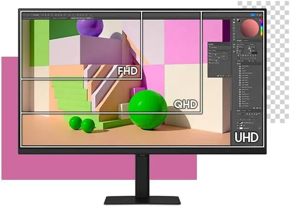 Samsung ViewFinity S7 (S27D702) – Moniteur 27’’ 4K UHD, Dalle IPS, HDR10, HDMI & DisplayPort