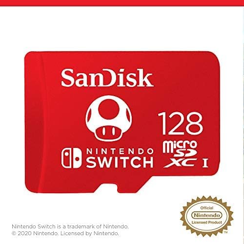 SanDisk carte mémoire microSDXC 128 Go UHS-I  pour Nintendo Switch