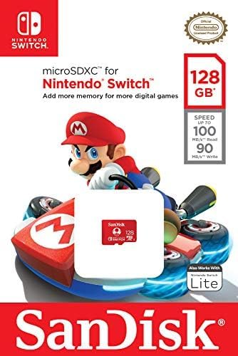 SanDisk carte mémoire microSDXC 128 Go UHS-I  pour Nintendo Switch