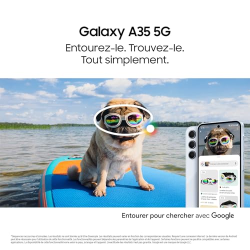 Samsung Galaxy A35 5G - 256 Go - Bleu
