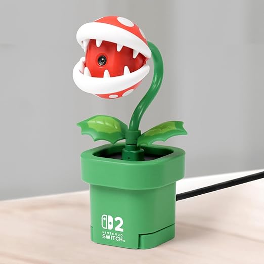 Caméra Plante Piranha Nintendo Switch 2
