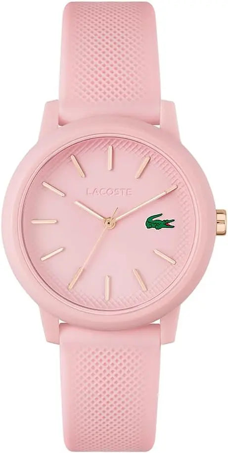 Lacoste Montre Analogique à Quartz pour Homme ou Femme de la Collection Lacoste.12.12. Bracelet en Silicone