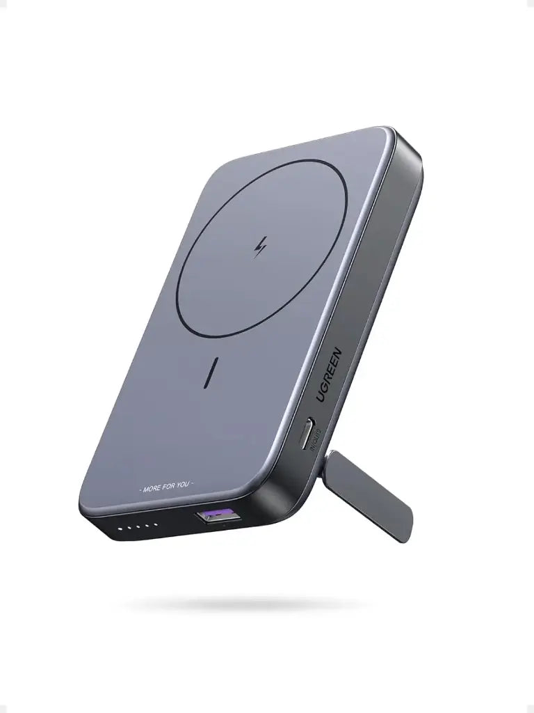 UGREEN Nexode Batterie Externe Magnétique sans Fil 10000mAh 20W PowerBank Induction USB C - USB A Charge Rapide