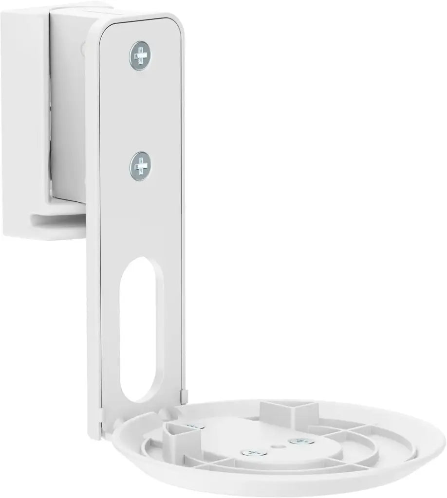 Support  PureMounts de Haut-Parleur pour Sonos Era 100,avec Gestion des câbles, pivotant +/-45°, inclinable 0/-18°, Blanc
