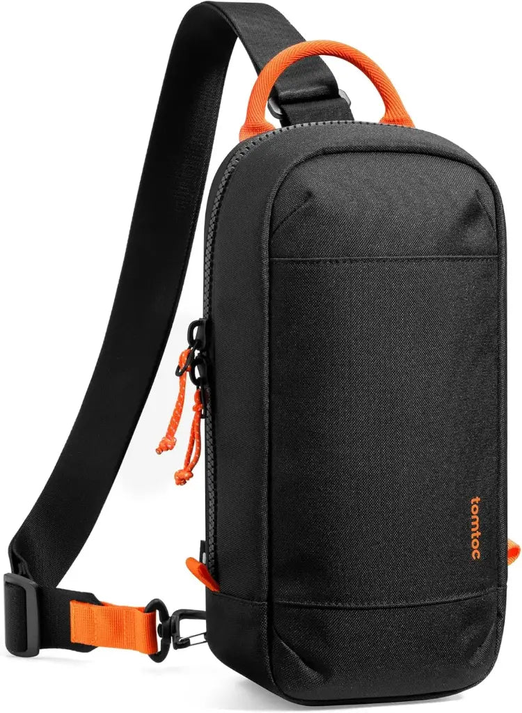 tomtoc Sac à bandoulière Sling Bag avec 8 Cartouches de Jeux, Convient pour chargeur et accessoires pour Nintendo Switch 2