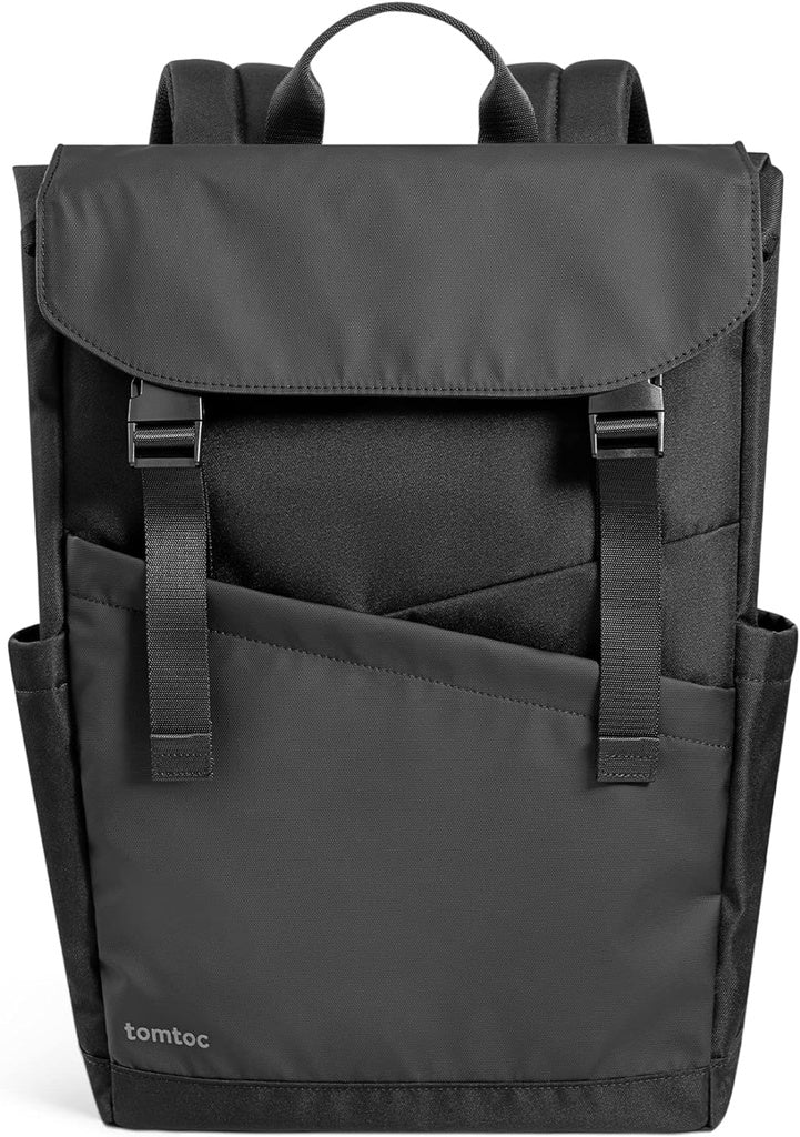 tomtoc Sac à dos pour ordinateur portable, Sophistiqués Daypack avec compartiment pour 13-16 pouces