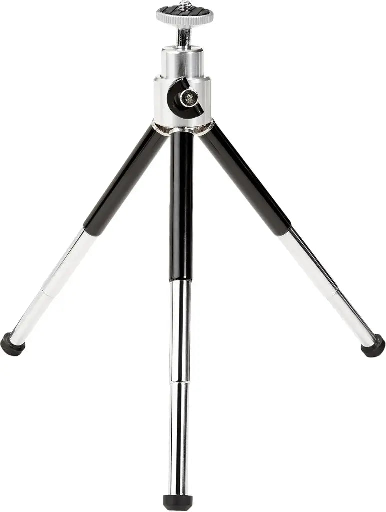 Amazon Basics Mini trépied ultra léger Hauteur réglable Pieds en caoutchouc