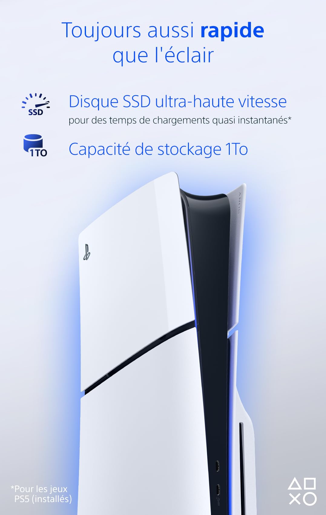 PlayStation 5 – Édition Standard (1 To SSD)