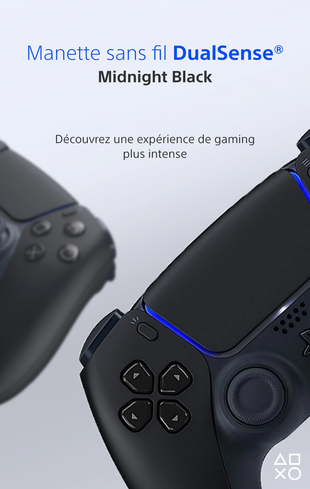 Manette SONY DualSens – Midnight Black (PS5)