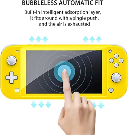 amFilm  Verre Trempé Protection d'écran pour Nintendo Switch Lite(3 Pièces)