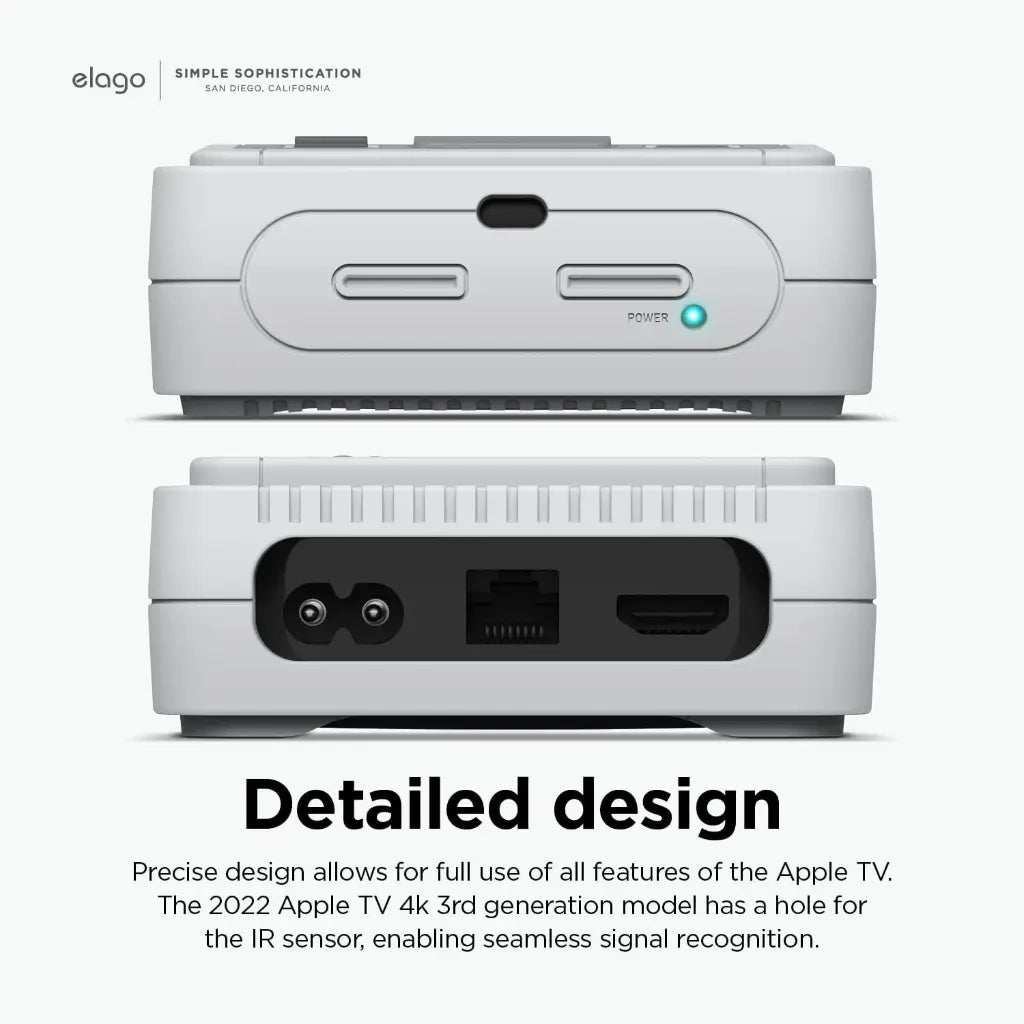 Elago T4 Coque Compatible avec Apple TV 4K 3ème Génération (2022)