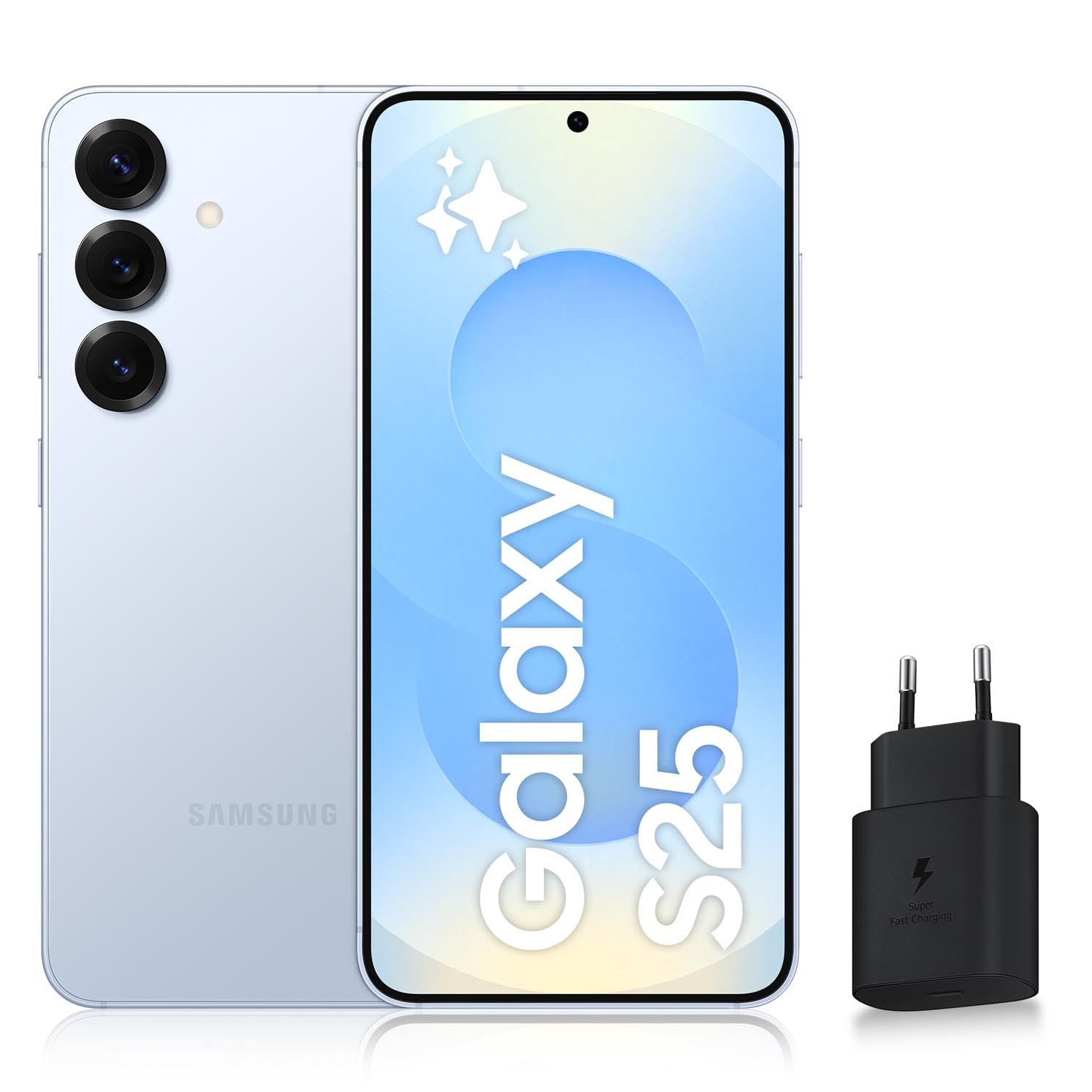 Samsung Galaxy S25 - 128 Go - Bleu Clair