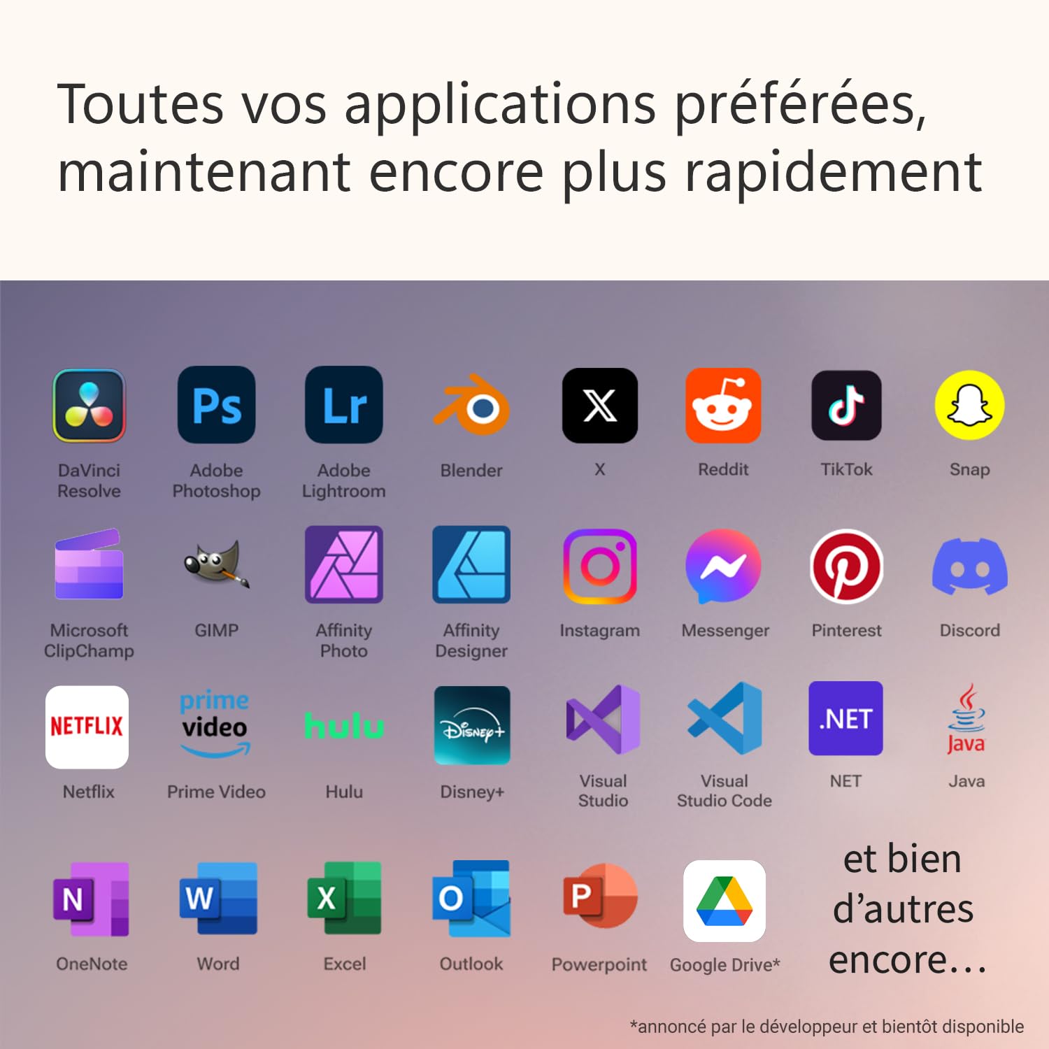 Microsoft Surface Pro Noir - Ecran Tactile OLED 13” - Snapdragon X Elite - 16Go RAM - SSD 1To