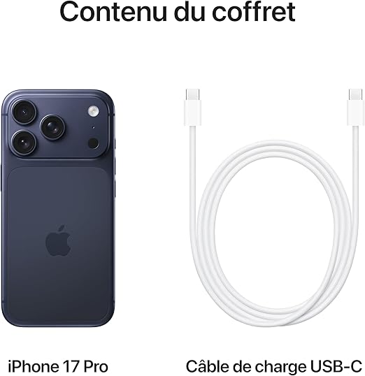 Apple iPhone 17 Pro Max 512 Go Bleu Intense