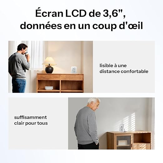 SONOFF SNZB-02D Mini Capteur ZigBee de Température et d'humidité Intelligent