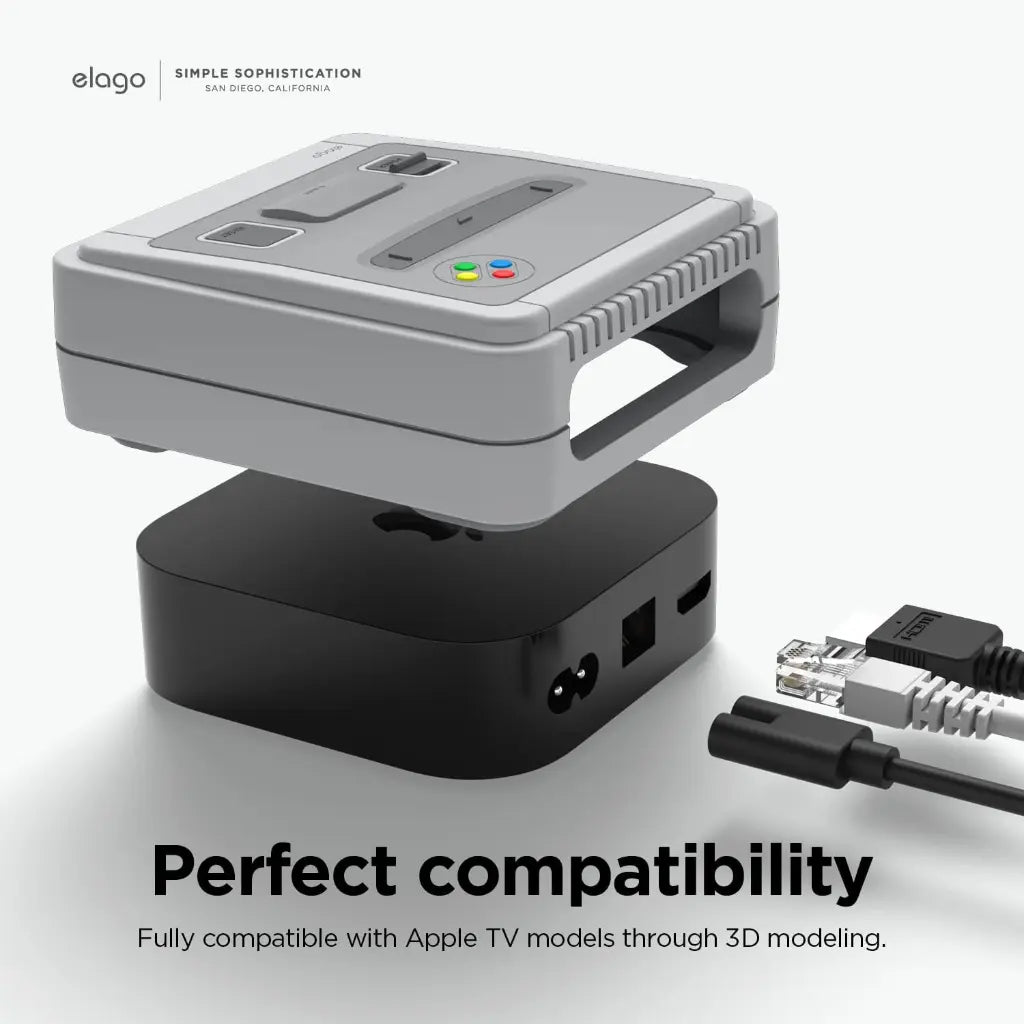 Elago T4 Coque Compatible avec Apple TV 4K 3ème Génération (2022)