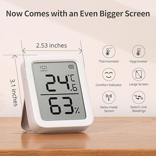 SwitchBot Thermomètre Hygromètre connecté
