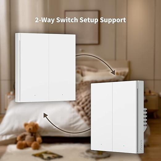 Aqara Détecteur d'Ouverture Porte/Fenêtre , NÉCESSITE AQARA HUB, Connexion Zigbee, Détecteur sans Fil pour Système d'Alarme