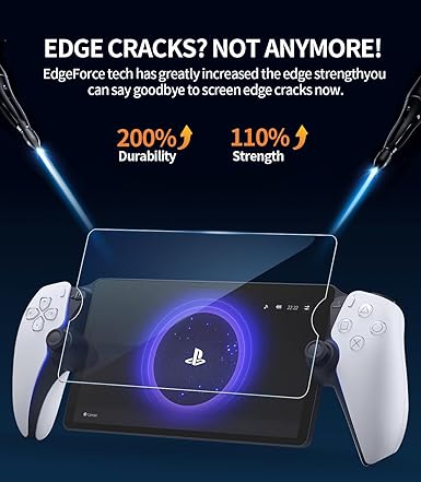 Spigen Glas.tR EZ Fit Verre Trempé compatible avec Sony PlayStation Portal Remote Player, 1 Pièce