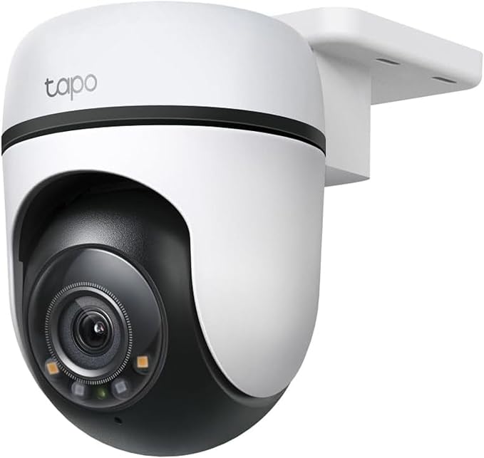 TP-Link Tapo 2K Caméra Surveillance WiFi extérieur 360° C510W, Étanche IP65