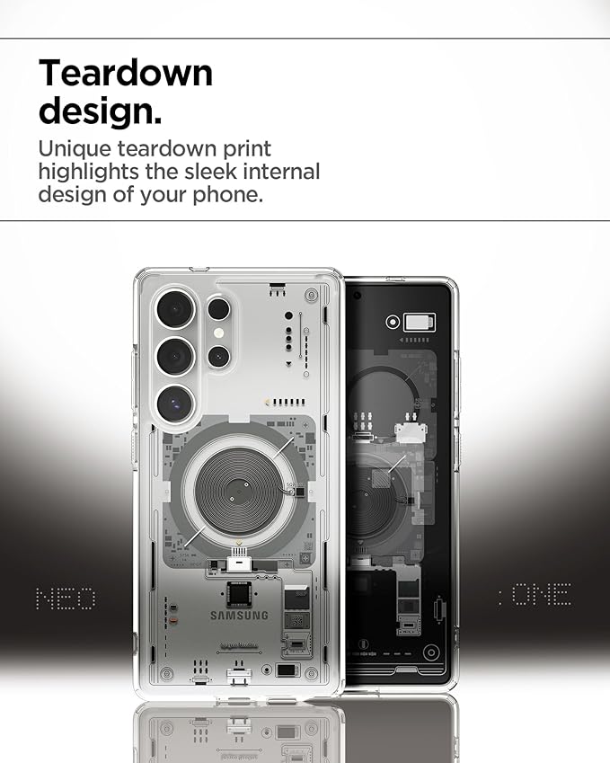 Spigen Ultra Hybrid MagFit Coque Compatible avec Samsung Galaxy S25 Ultra - Neo One