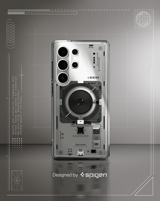 Spigen Ultra Hybrid MagFit Coque Compatible avec Samsung Galaxy S25 Ultra - Neo One