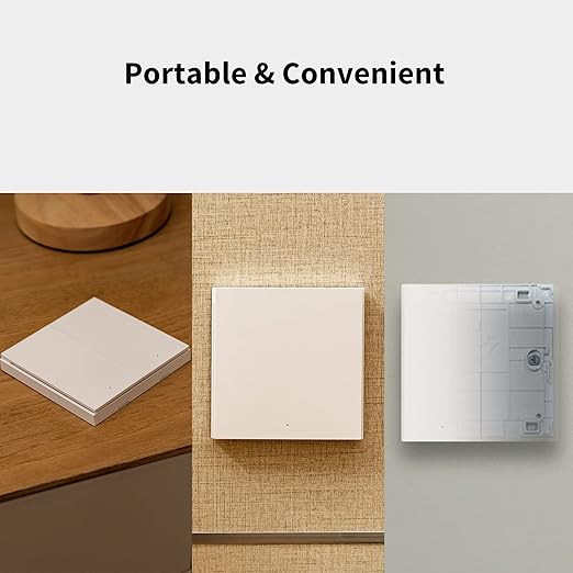 Aqara Détecteur d'Ouverture Porte/Fenêtre , NÉCESSITE AQARA HUB, Connexion Zigbee, Détecteur sans Fil pour Système d'Alarme
