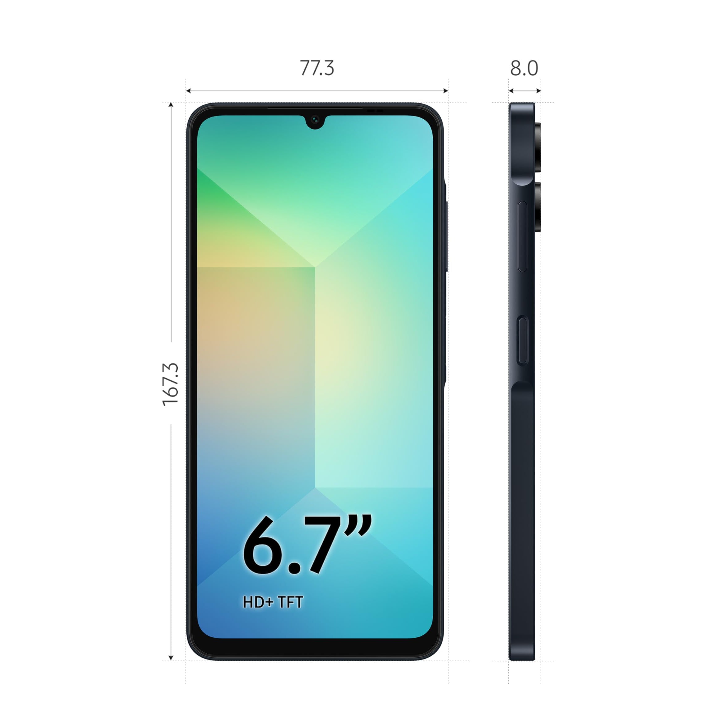 Samsung Galaxy A06 4GB - 64GB - Noir