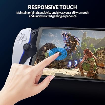 Spigen Glas.tR EZ Fit Verre Trempé compatible avec Sony PlayStation Portal Remote Player, 1 Pièce