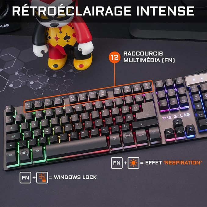 The G-LAB Combo KRYPTON - Clavier Gaming