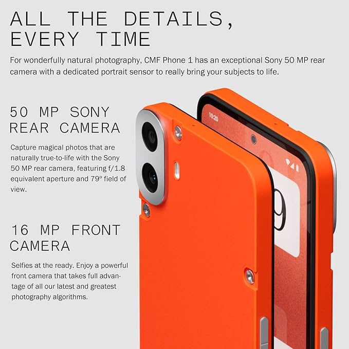 CMF Phone1 8+128GB - Telephone Portable  Ultra XDR