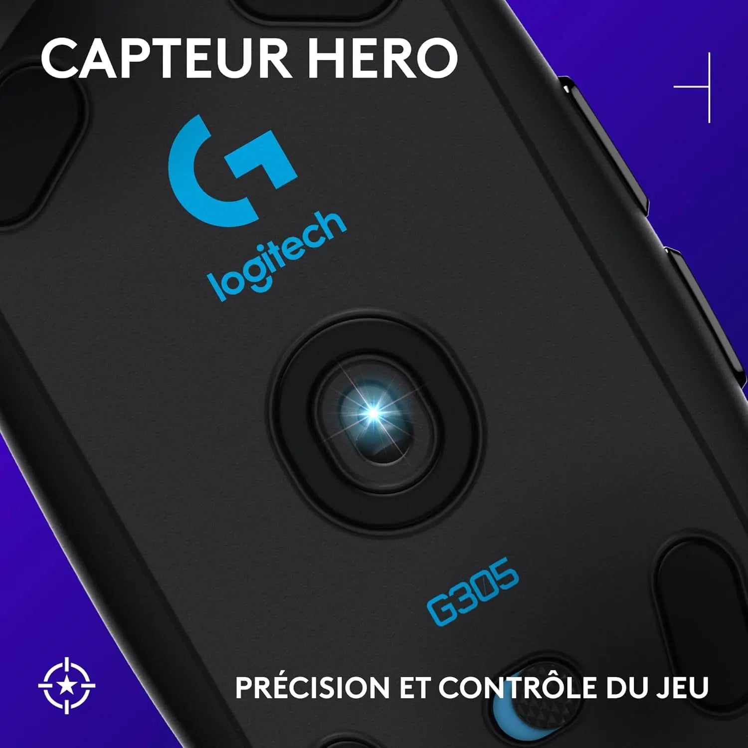 🎯 Logitech G305 Lightspeed – Souris Gamer Sans Fil Ultra-Légère (Noir)