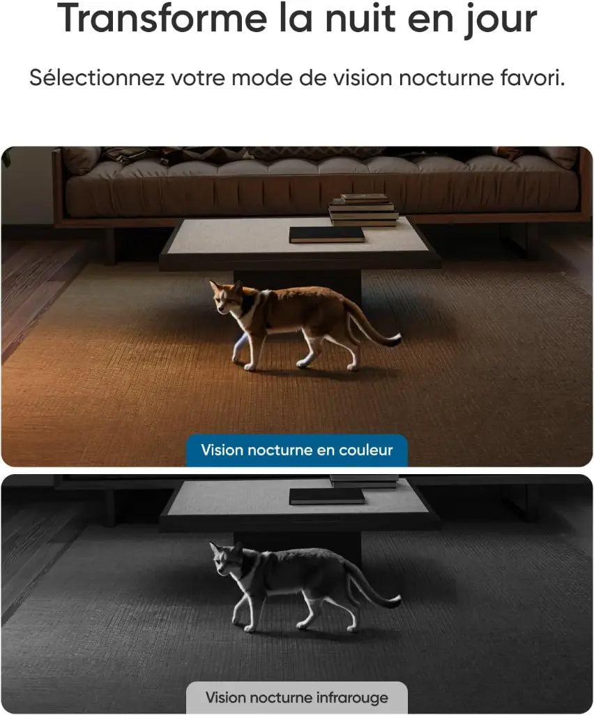eufy Security Caméra Intérieure E30 – Surveillance 4K UHD, Rotation 360°, Inclinaison, Compatible HomeKit