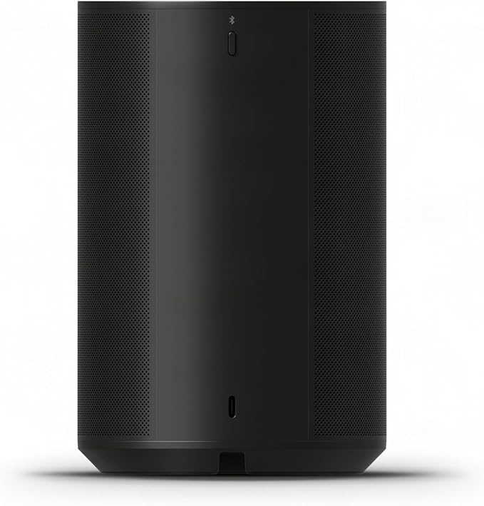 Sonos Era 100, Enceinte connectée avec Wi-Fi, Bluetooth et compatible avec Amazon Alexa - Noir
