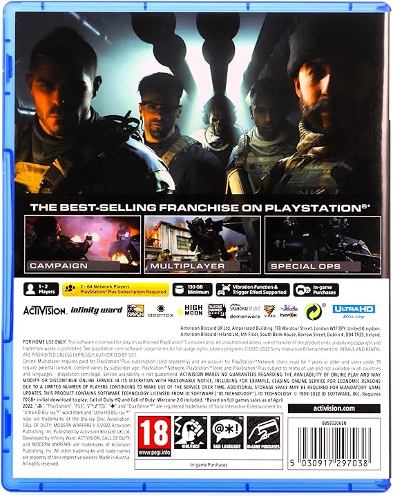 Call Of Duty Modern Warfare II PS5