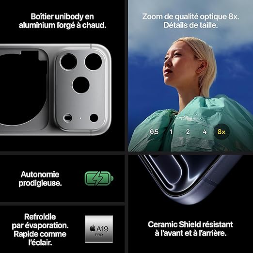 Apple iPhone 17 Pro Max 512 Go Bleu Intense