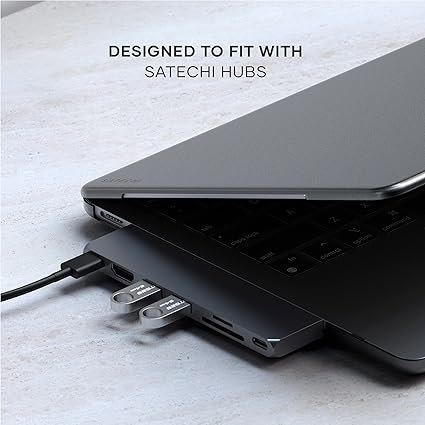 SATECHI coque Rigide Eco Compatible avec Macbook Air (M2, 2022) Modèle A2681
