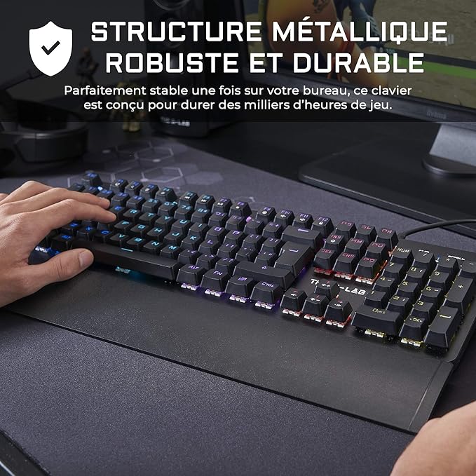 The G-LAB Keyz Carbon E Clavier Mécanique Gamer