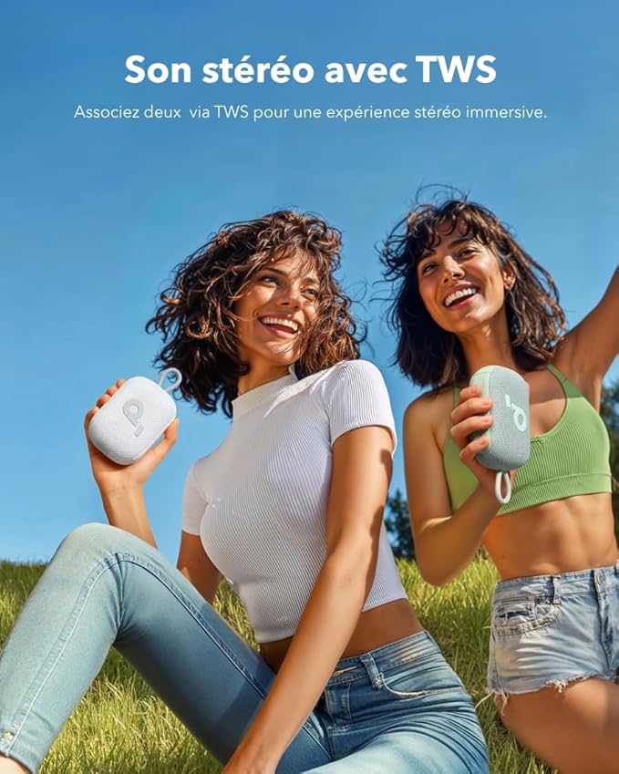 Soundcore Select 4 Go Enceinte Bluetooth Ultra Portable, 20h Autonomie