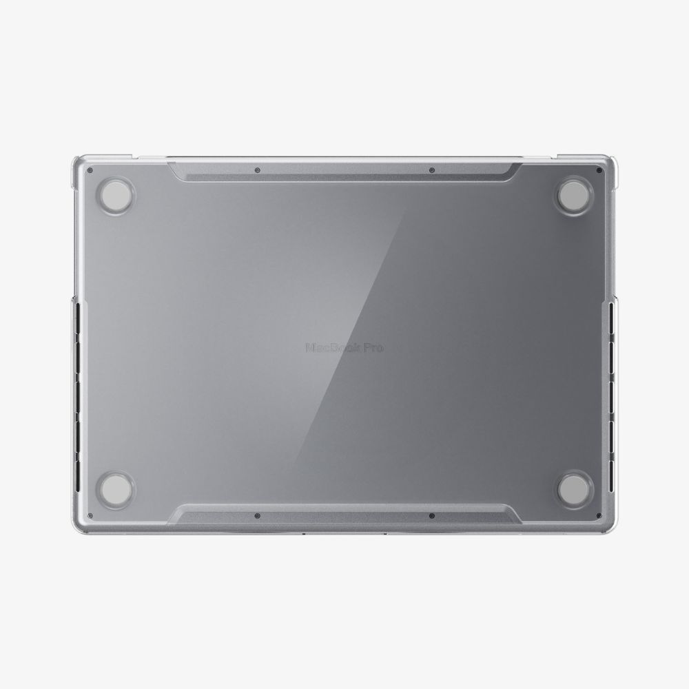 Spigen Thin Fit Coque Rigide Compatible avec Macbook Pro 16 Pouces 2023 2021, M3 Pro / M3 Max (2023) / M2 Pro / M2 Max / M1 Pro / M1 Max - Transparent