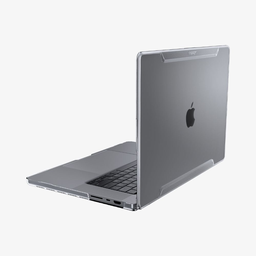 Spigen Thin Fit Coque Rigide Compatible avec Macbook Pro 16 Pouces 2023 2021, M3 Pro / M3 Max (2023) / M2 Pro / M2 Max / M1 Pro / M1 Max - Transparent