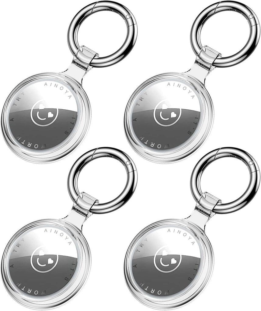 AINOYA 4 pièces étui de Protection pour  Apple AirTags