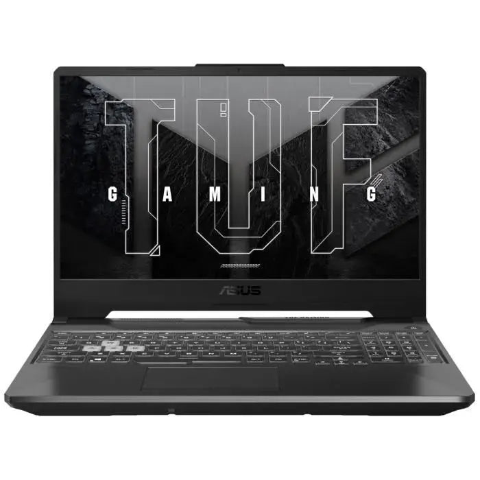 ASUS TUF Gaming A15 FA506NFR – PC Portable Gamer 15,6’’ FHD 144Hz, Clavier QWERTY (Sans Windows, Boîte Ouverte)