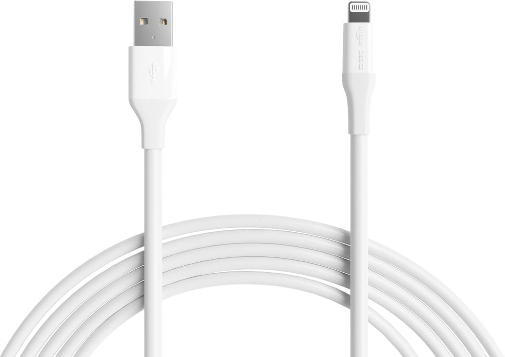 Amazon Basics Câble de chargement USB-A vers Lightning( 0.9 m) blanc