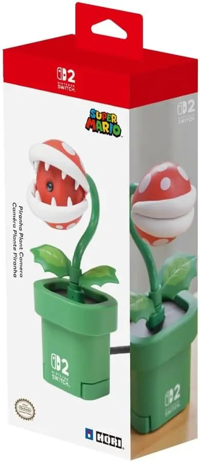 Caméra Plante Piranha Nintendo Switch 2