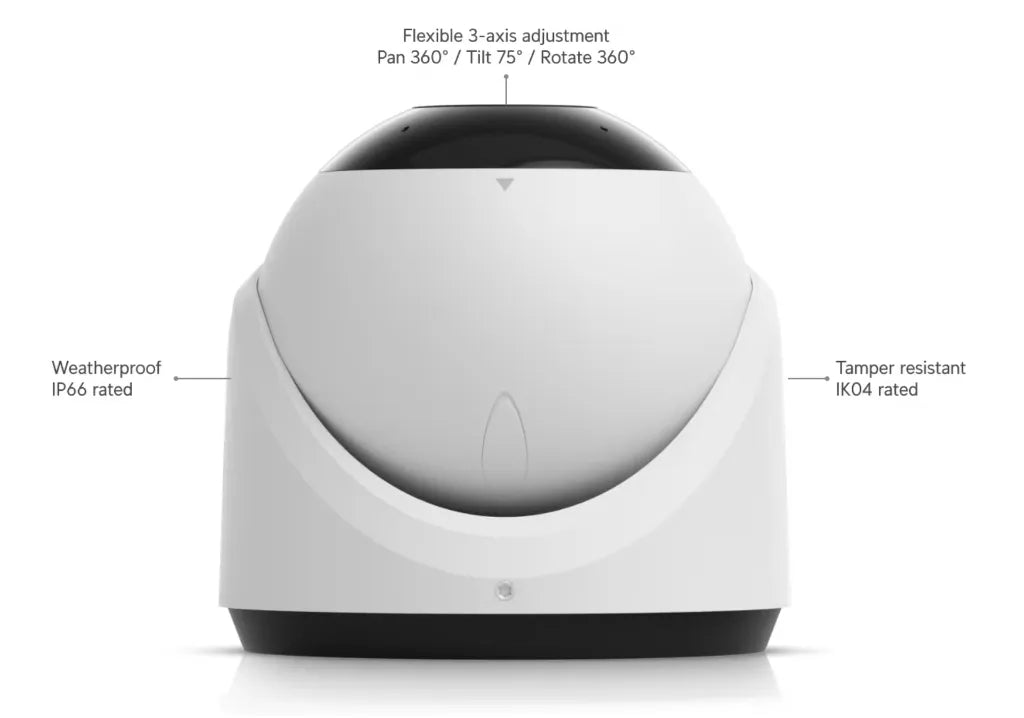 Caméra G6 Turret – Caméra de Surveillance Professionnelle Haute Performance