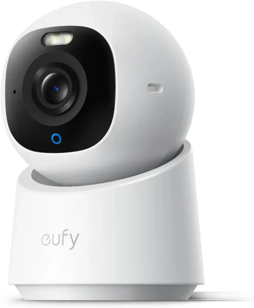 eufy Security Caméra Intérieure E30 – Surveillance 4K UHD, Rotation 360°, Inclinaison, Compatible HomeKit