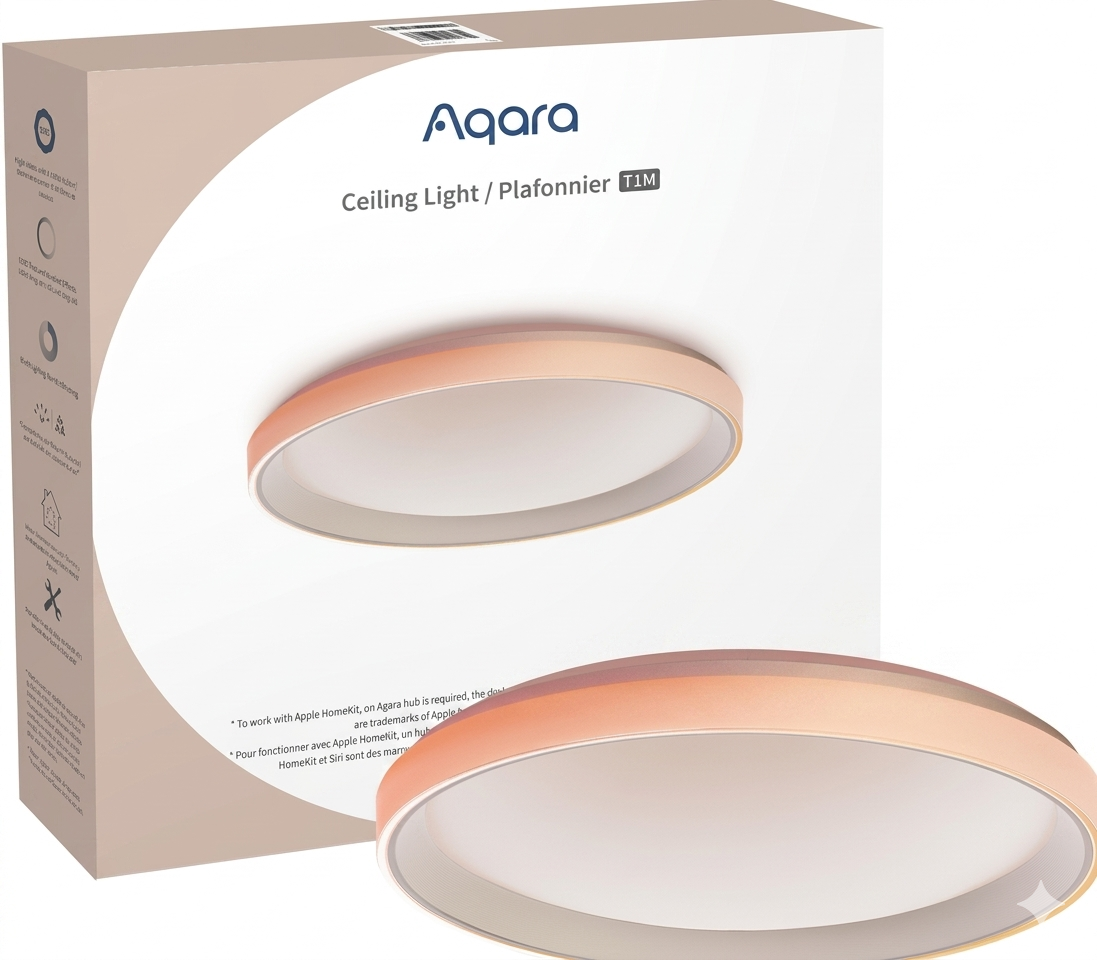Aqara LED Plafonnier T1M avec Matter, Zigbee 3.0 HUB  HomeKit